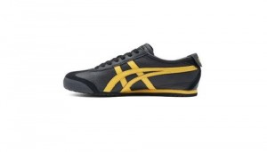 Onitsuka Tiger Mexico 66 Lace Up Black Yellow