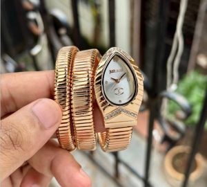 Just Cavali Rose Gold White