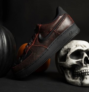 Nikee Airforce 1 Low Halloween Skull C S