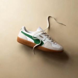 Pum a Palermo White Green Sneakers