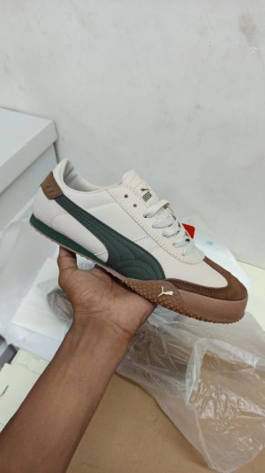 Pumaa Bella UT Leather Beige Green Gum