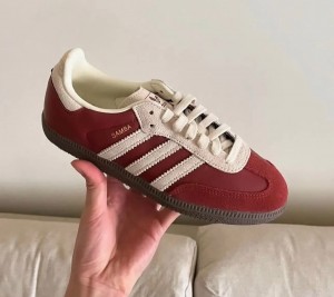 Adidass Samba Preloved Ruby Cream White