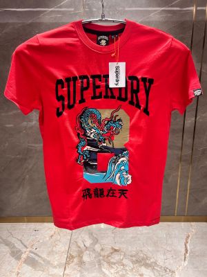 SALE SUPERDRY PREMIUM FRONT PRINTED TSHIRT