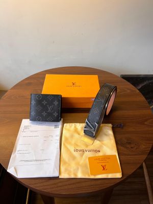 f226_LOUIS_VUITTON_WALLET_BELT_COMBO_LV_WITH_DUSTBAG_AND_BILL