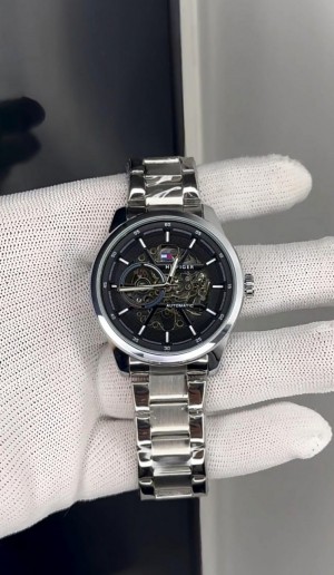 Tommy Hilfiger Black Silver Limited time offer