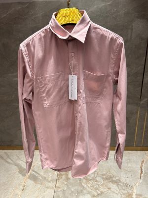 CALVIN KLEI_N PINK PREMIUM DOUBLE POCKET SHIRT