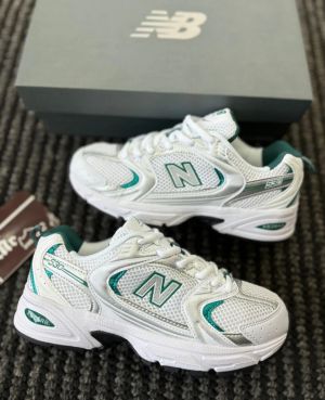 WMN Ne_w Balance 530 WHITE GREEN Women Shoes