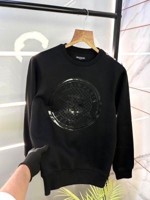 Balmai n Paris Imported Black Super Premium Sweatshirts F2198-BL