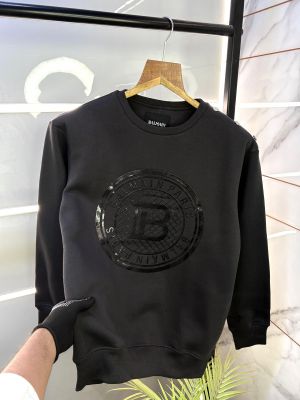 Balmai n Paris Imported Dark Grey Super Premium Sweatshirts F2198-GY