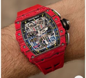 RICHARD MILLE SKELETON EDITION RED