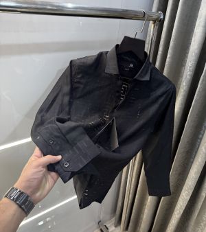 Givench y Paris Black Monogram Premium Shirt