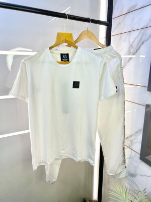 Arman_i Exchange Imported White Super Premium Track Suit With Brand Carry Bag F2633-WH