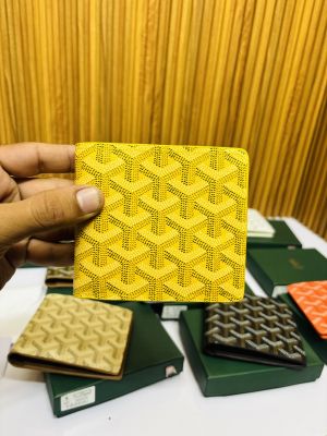 20 GOYARD YELLOW PREMIUM QUALITY WALLET 