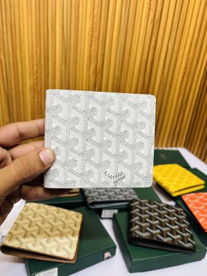 12 GOYARD WHITE PREMIUM QUALITY WALLET