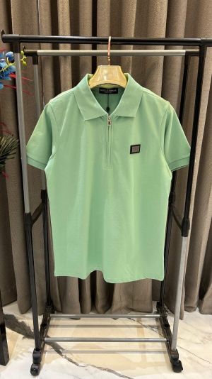 SALE DOLCE & GABBAN_A GREEN PREMIUM POLO
