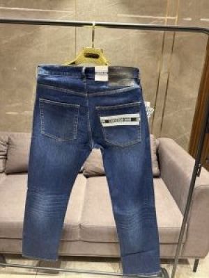 SALE CHRISTIAN DIO_R DARK BLUE PREMIUM DENIM WITH BOX