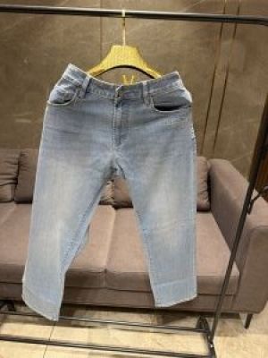 SALE CHRISTIAN DIO_R LIGHT BLUE PREMIUM DENIM WITH BOX