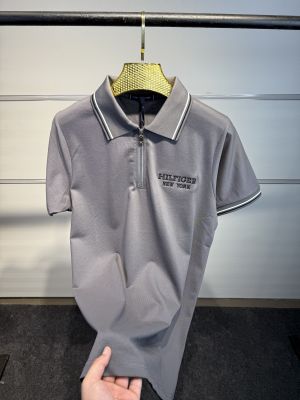 SALE TOMMY HILFIGE_R  GREY PREMIUM NEWYORK POLO