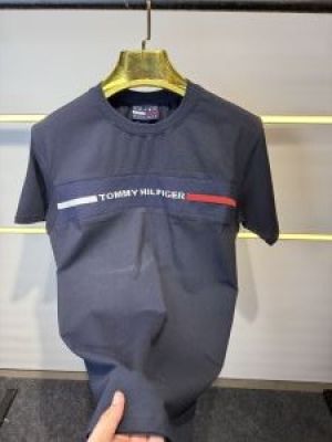 SALE TOMMY HILFIGE_R NAVY BLUE  PREMIUM TSHIRT