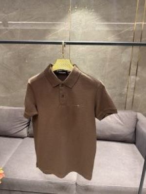 SALE TOMMY HILFIGE_R BROWN PREMIUM STRETCH POLO