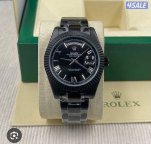 ROLE.X OYSTER PERPETUAL ROMAN WATCH 003 full black stainless steel