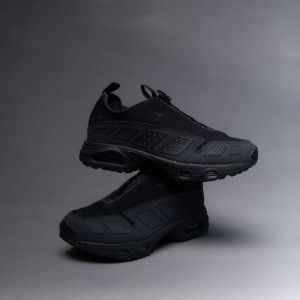 nik airmax sndr gore tex black and dark smoke grey