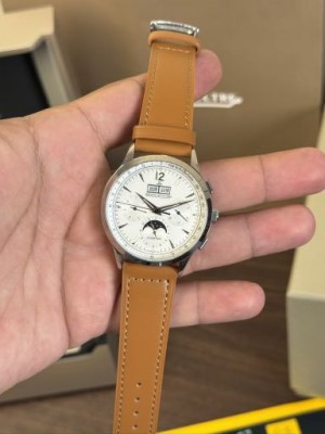 Jaeger Le Coultre Annual Calender Tan