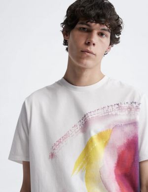 Calvin Klei_n Printed Premium Round Neck T-shirt