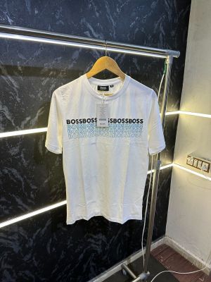 SALE Hugo_Boss Premium Store Article Round Neck Tshirt No Return No Exchange On This Product