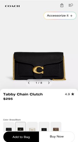 Coach_Tabby_Chain_Clutch_With_Dustcover_Double_Box_Original_Magnetic_Box_Packaging