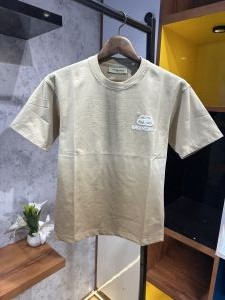 BALENCIAG A DUAL TONE DROP SHOULDER ROUND NECK TSHIRT 1180