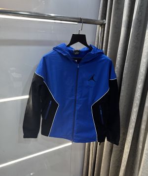 Air Jordan Blue Imported Premium WindBreaker Jacket