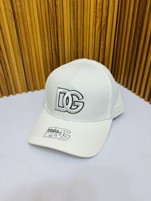 DG DOLCE & GABBAN_A WHITE PREMIUM QUALITY CAP