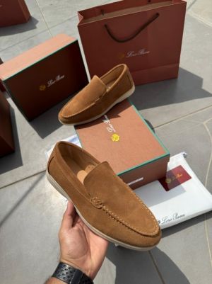 Loro Piano 18068 Brown Loafers