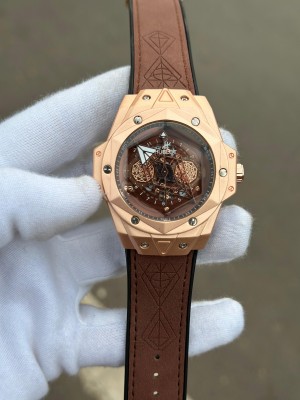 HUBLOTT SPIDER BROWN