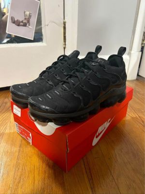 Nik_e Air Vapormax Plus Triple Black Men Shoes