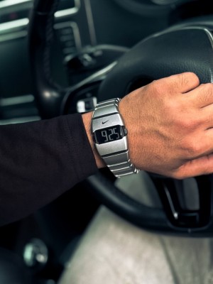 Nike Triax Sand Grey Digital Watch