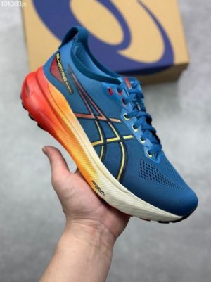 Asic s Gel Kayano 31 Rich Navy Spicy Lette Running Shoes
