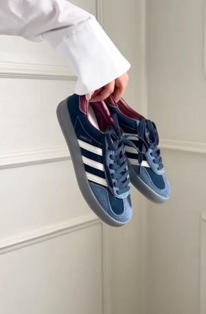 Adida_s Gazelle INDOOR BLUE Women Shoes