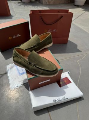 Loro Piano Loafers 18068 Green Loro Piano Loafers 18068 Green