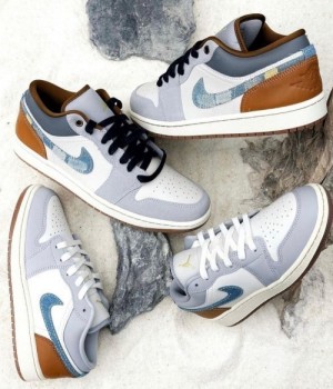 Nikee Air Jordan 1 SE Phantom Denim Swoosh st