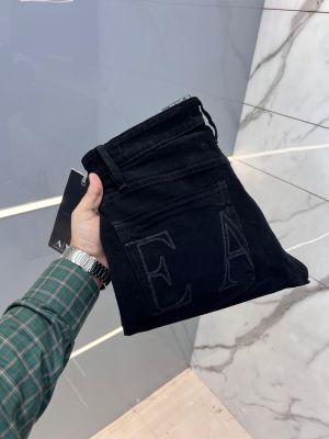 Arman i  Black Imported Lycra Slim Fit Ankle Lenght Hyperflex Denim 2595
