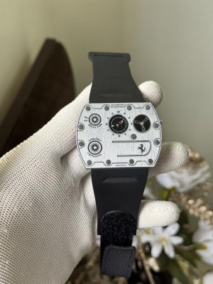 Richard Mille Silver-Black Special Edition Watch