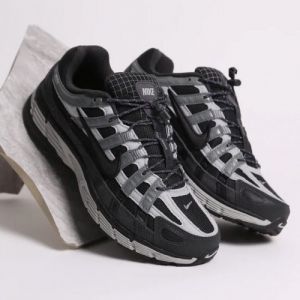 NK P 6000 ANTHRACITE SMOKE GREY RUNNING SNEAKERS [BLACK  GREY] 2908025