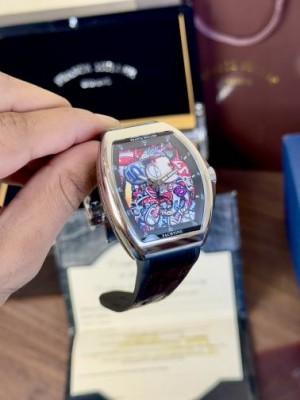 Franck Muller Vanguard V45 Loes Van Delft Black Silver