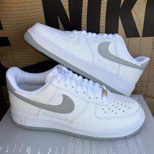 Nik_e Air Force 1 07 Light Smoke Grey Men Shoes