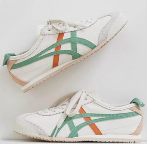 Onitsuka Tiger Mexico 66 Cream Green Orange Onitsuka Tiger Mexico 66 Cream Green Orange