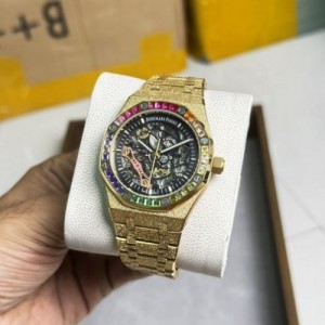 Audemars Pigue t Royal Oak Double Balance Wheel Diamond Bezel