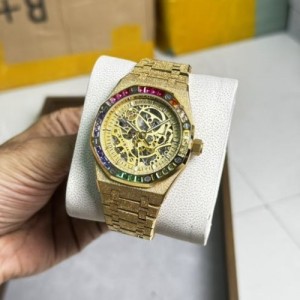 Audemars Pigue t Royal Oak Double Balance Wheel Diamond Bezel