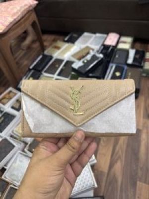 Ysl long wallet premium quality with box 
